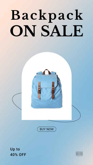 Arch Element Simple Style Women's Bags Display Promo Ecommerce Story预览效果