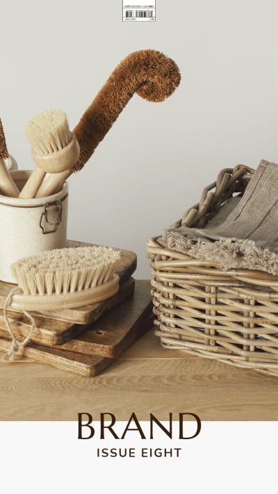 Literary Wood Basket Brush Graphic Layout Instagram Story