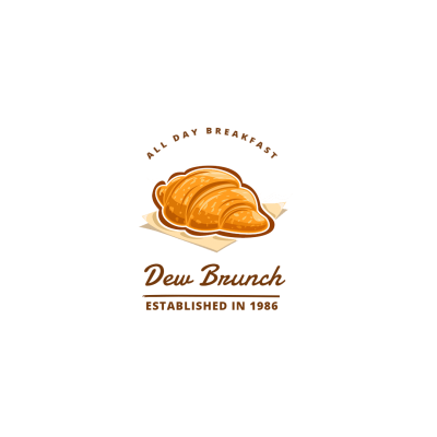 Breakfast Brunch Restaurant Food Logo