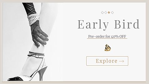 Geometry Element Luxury Jewelry Display Promo Ecommerce Banner