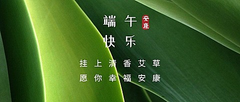 端午节安康快乐团圆祝福公众号首图
