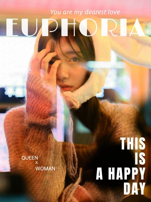三八妇女节节日祝福简约杂志风plog模板预览效果