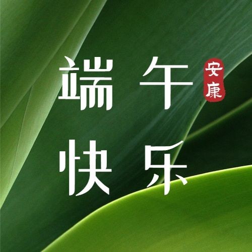 端午节安康快乐团圆祝福公众号次图预览效果