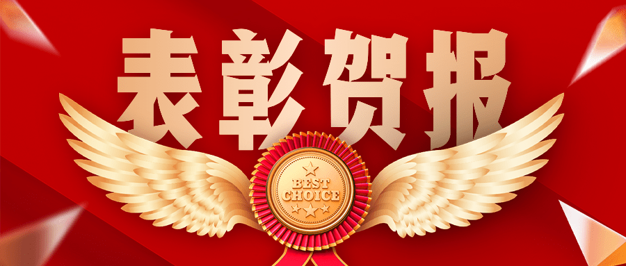 金融保险表彰颁奖喜庆公众号首图预览效果