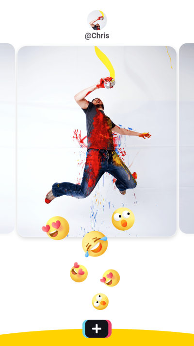 TikTok Interface Simulates Story