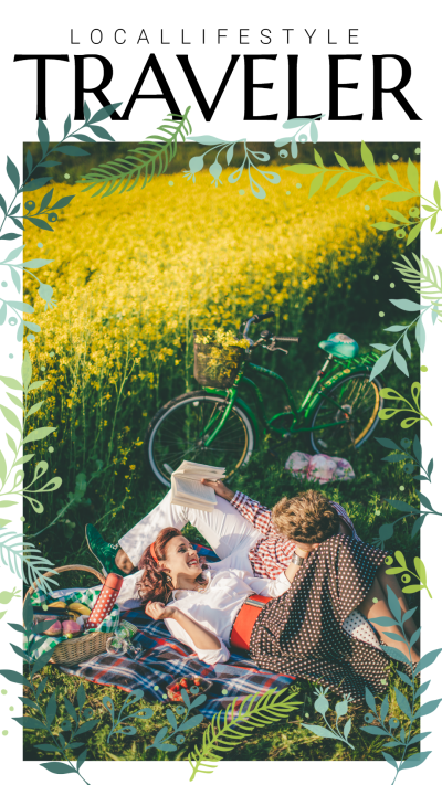 Refreshing Filds Traveler Couple Instagram Story