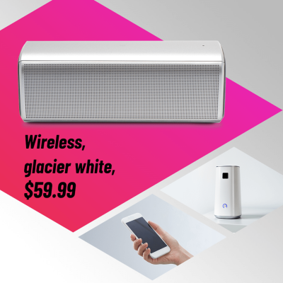 Wireless Glacier White Display Ecommerce Product Image