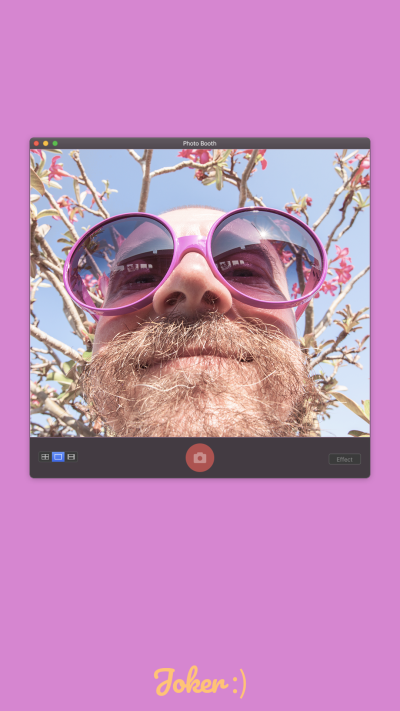 Solid Color Selfie Man Mobile Interface Simulation Instagram Story