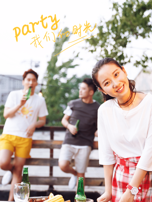 晒合照朋友聚会文艺风plog模板预览效果