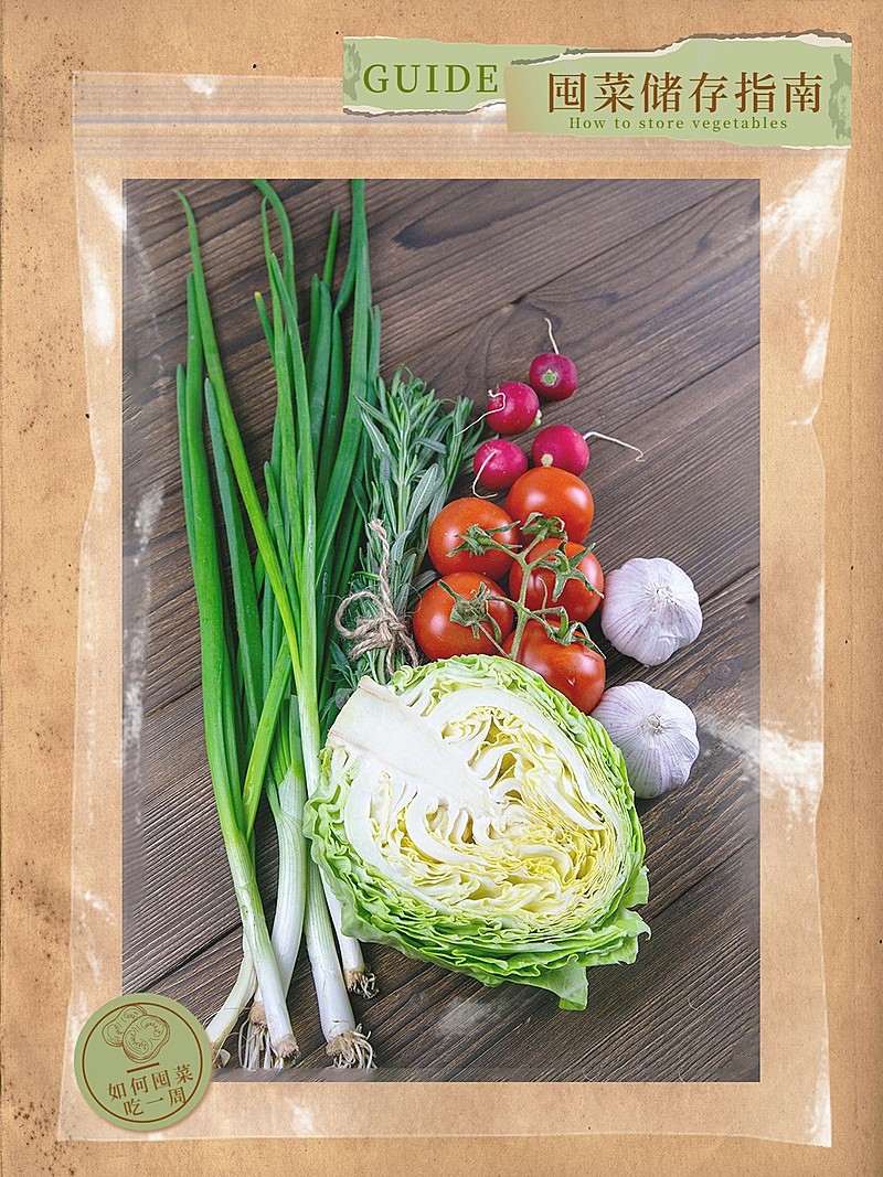 疫情囤菜牛皮纸玩法文艺风plog模板