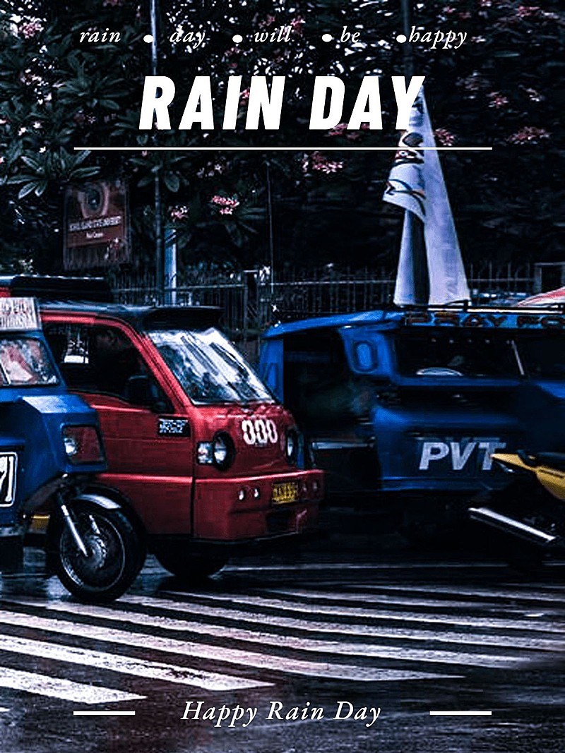 天气/情绪日常分享简约风plog模板