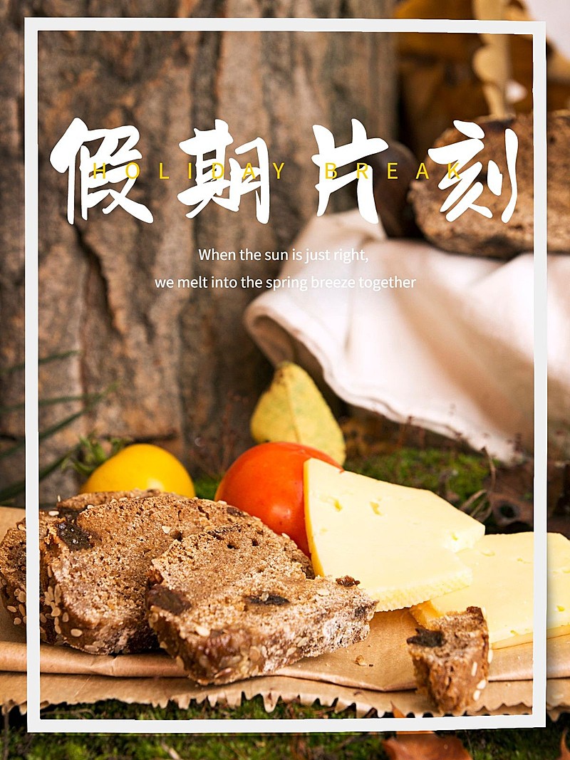 摄影排版日常分享清新风plog模板