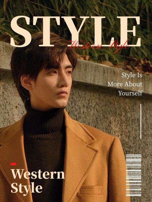 电影海报/杂志自拍晒照杂志风plog模板预览效果