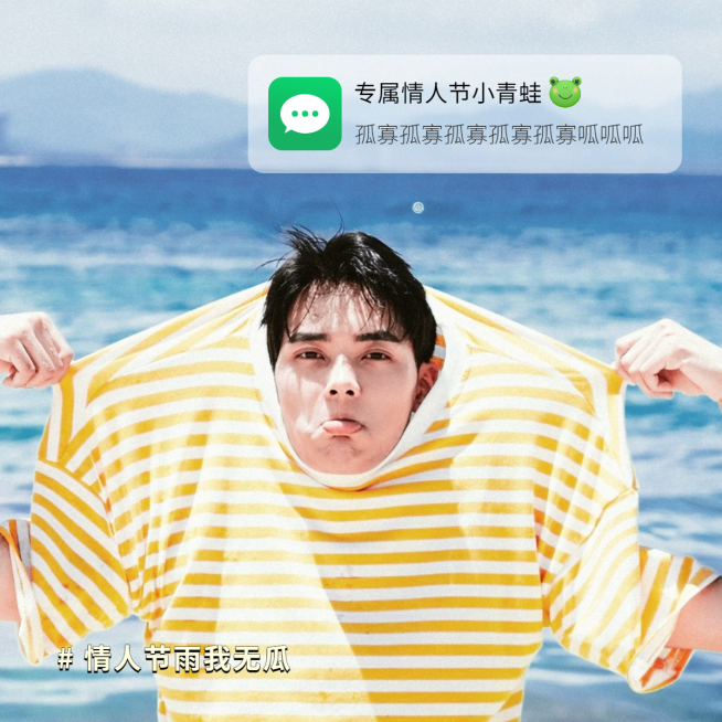 情人节晒照plog模板预览效果