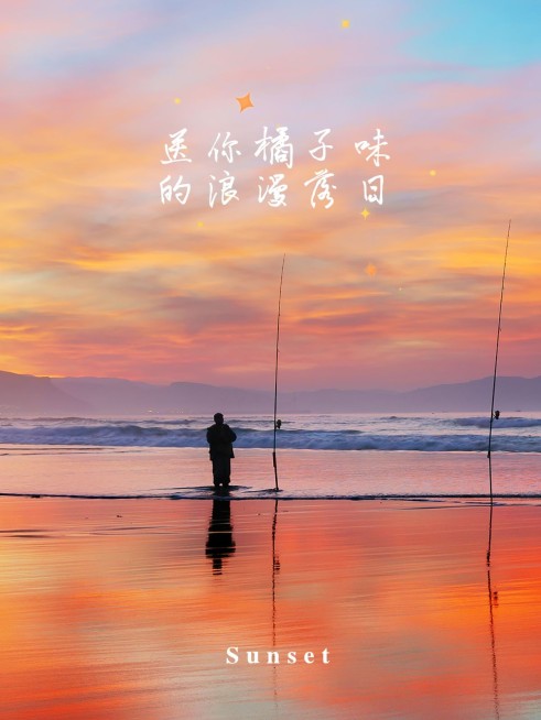 天空云朵生活分享简约风plog模板预览效果