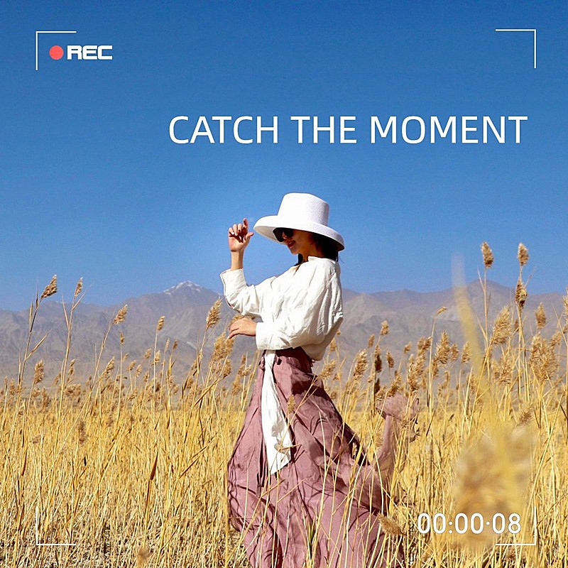 风景户外自拍界面风plog模板