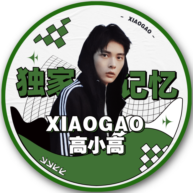 现代潮流出道生日祝福应援圆形头像预览效果