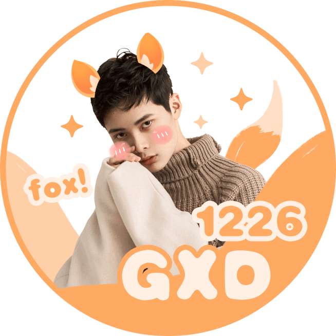 狐狸生日生贺透扇明星应援预览效果