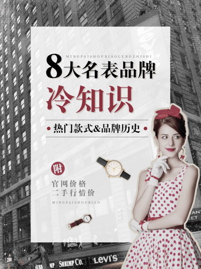 轻奢品牌知识科普小红书封面配图