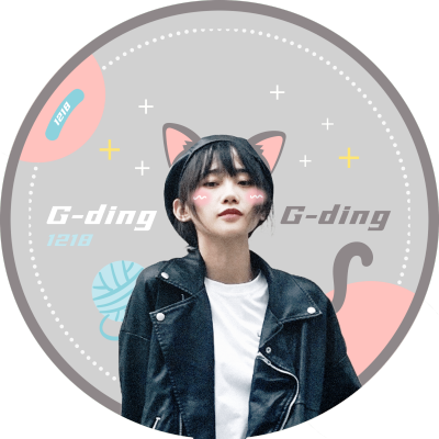 可爱猫咪生日生贺透扇明星应援