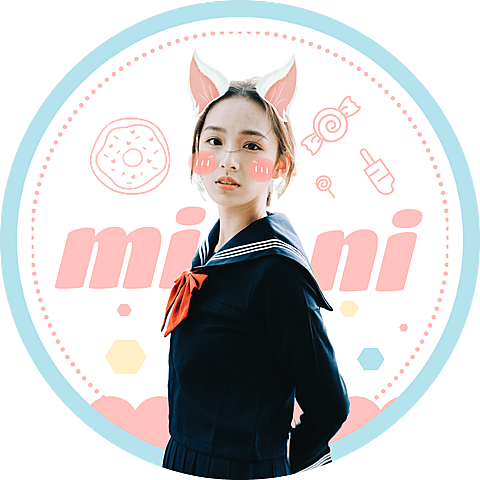 可爱兔子生日生贺透扇明星应援