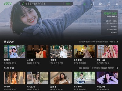 视频网站仿界面明星作品宣传趣味海报