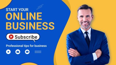 A video of how to start a business Youtube thumbnail