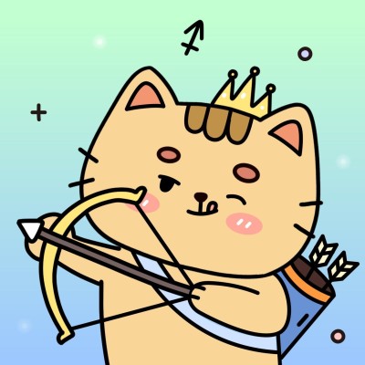 十二星座插画微信头像射手座