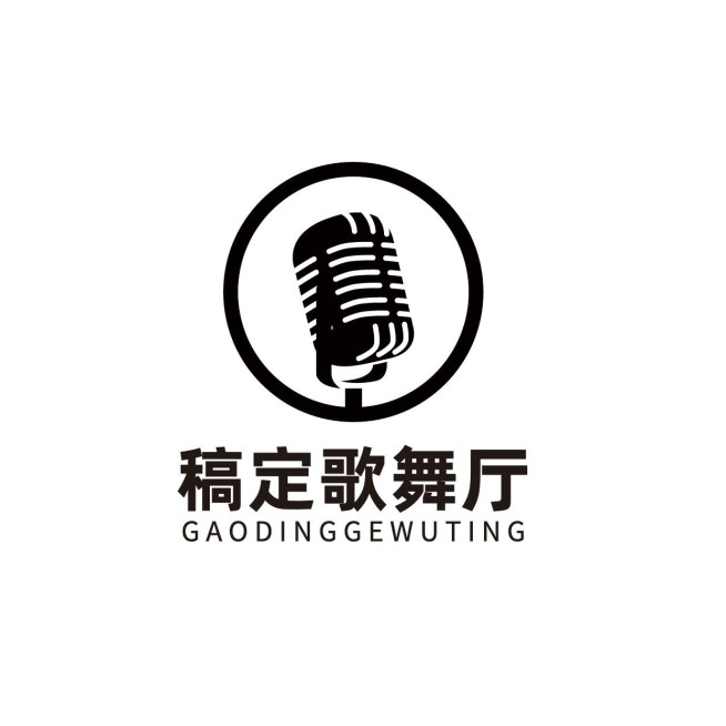 舞厅卡拉OK形象logo设计预览效果