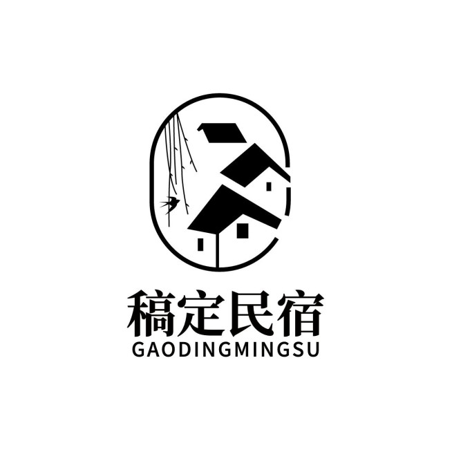 旅游住宿酒店民宿LOGO预览效果