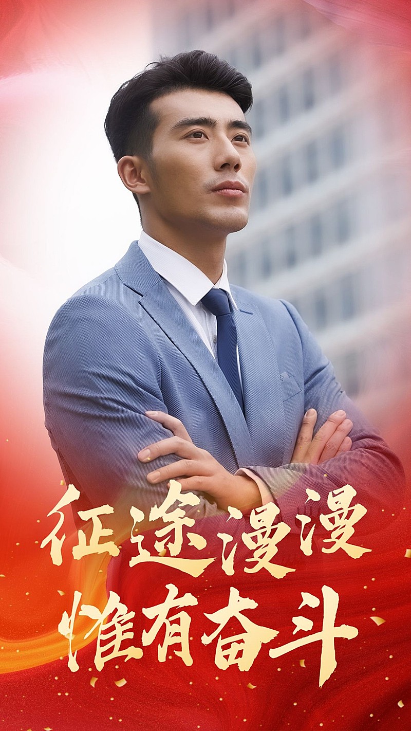 2021新年贺词红金正能量融图晒照