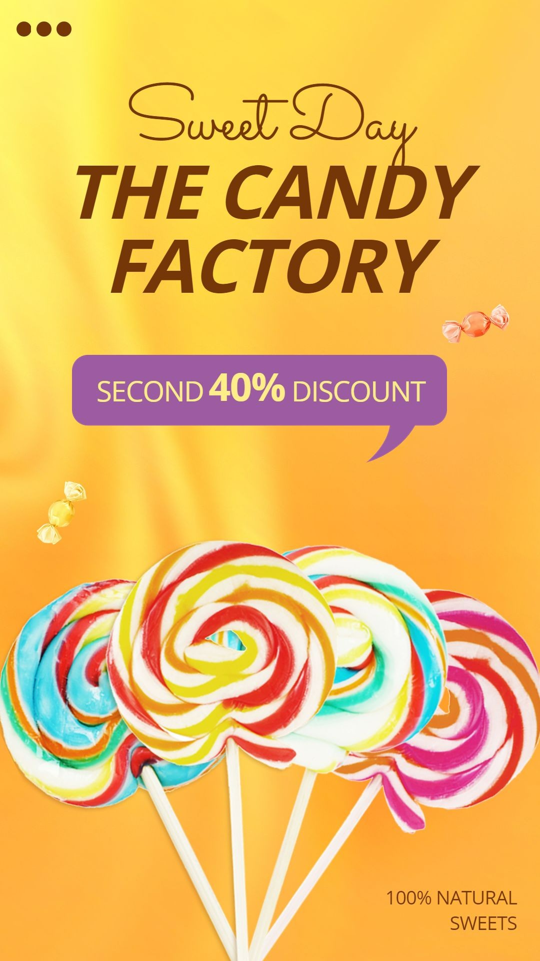 Candy Cane Consumer Packaged Fast Food Snacks Ecommerce Story预览效果