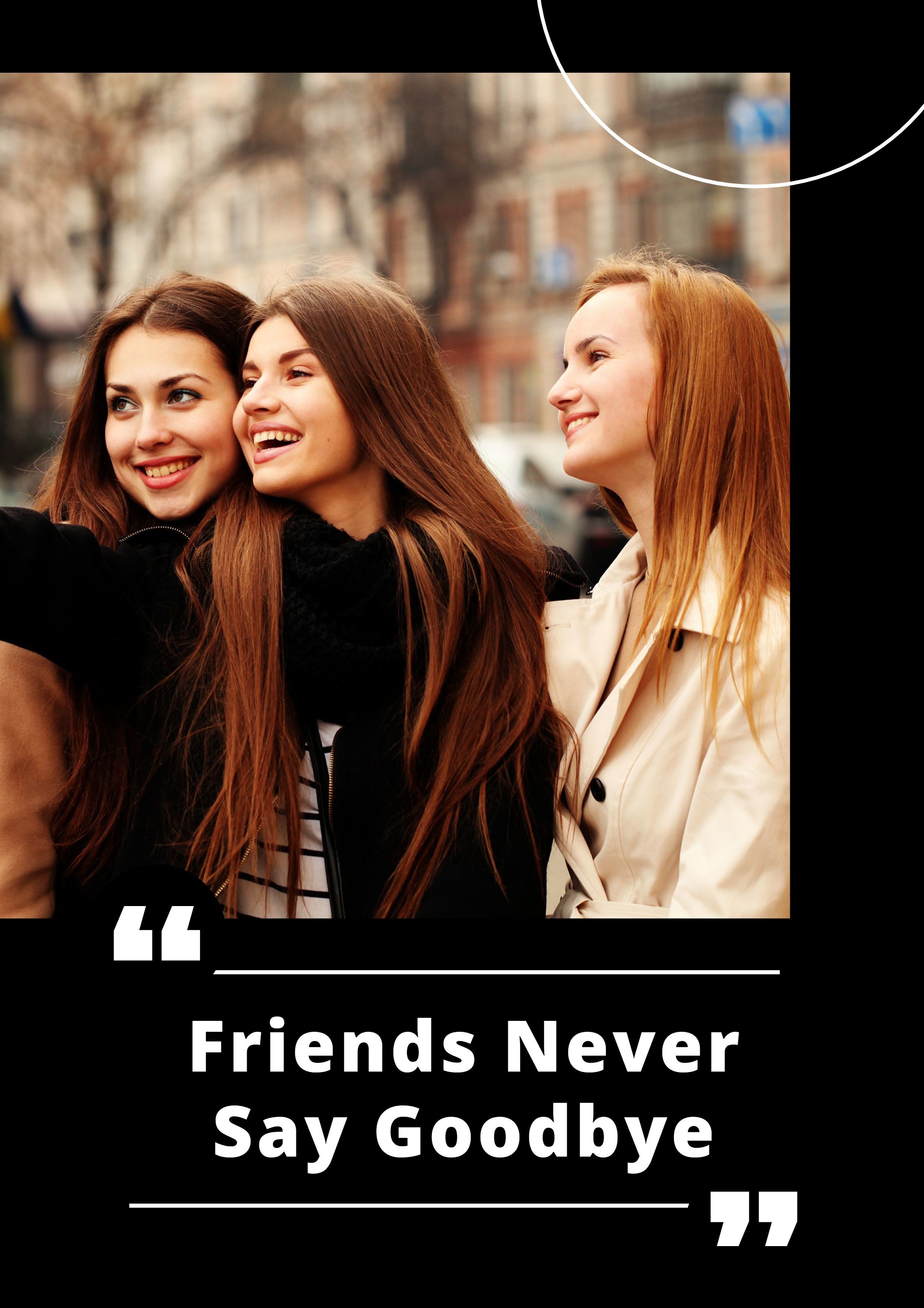 Girls Friendship Motivational Inspiring Quotes Poster