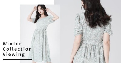 时尚简约风女装海报