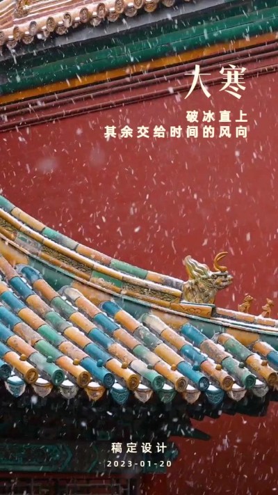 1.20大寒节气祝福视频