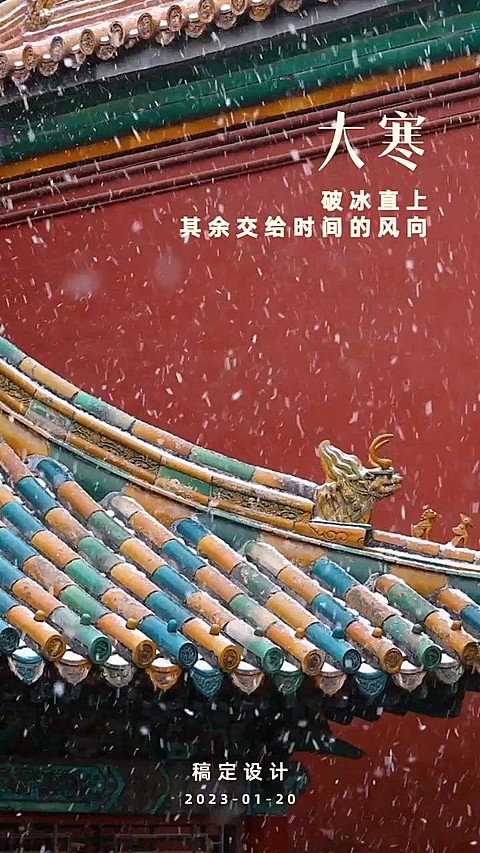 1.20大寒节气祝福视频