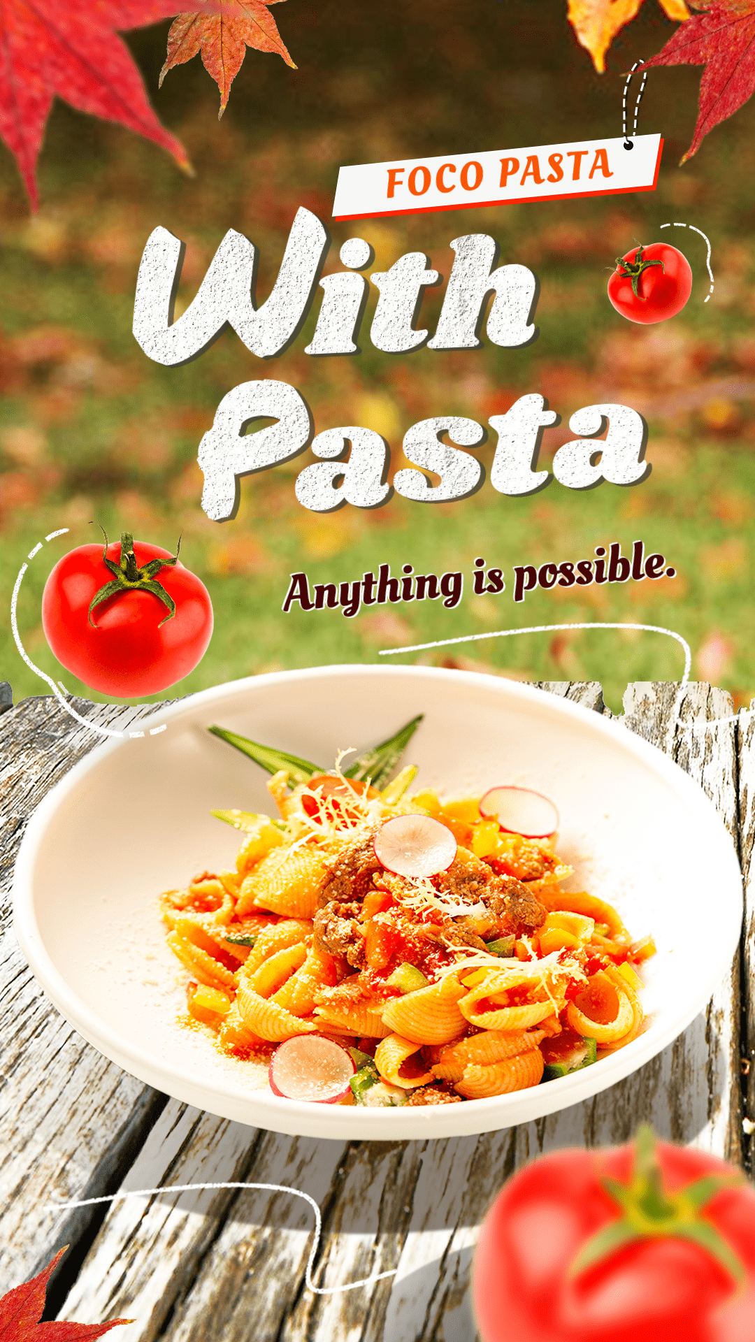 Pasta Groceries Food Supplies Ecommerce Story预览效果