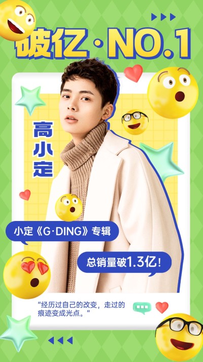 明星作品数据宣传应援喜报战报