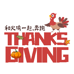 点击进入编辑 感恩节鬼畜火鸡奔跑GIF动态表情包预览效果