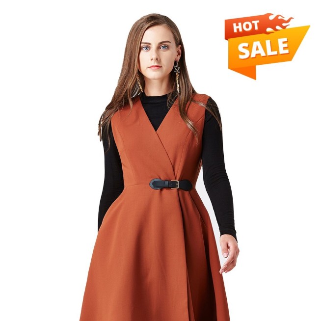 Women's Fall Winter Dress Fashion Hot Sale Badge Label Ecommerce Product Image预览效果
