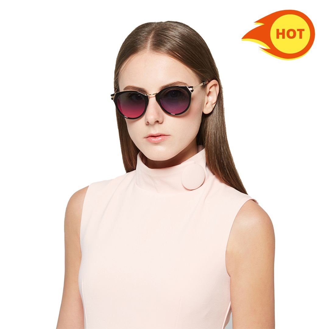 Circle Element Women's Sunglasses Fashion Hot Popular Badge Label Ecommerce Product Image