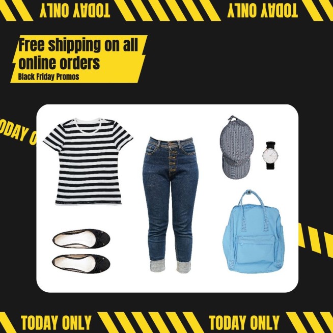 Black Friday Men's Wear Promotion Ecommerce Product Image预览效果