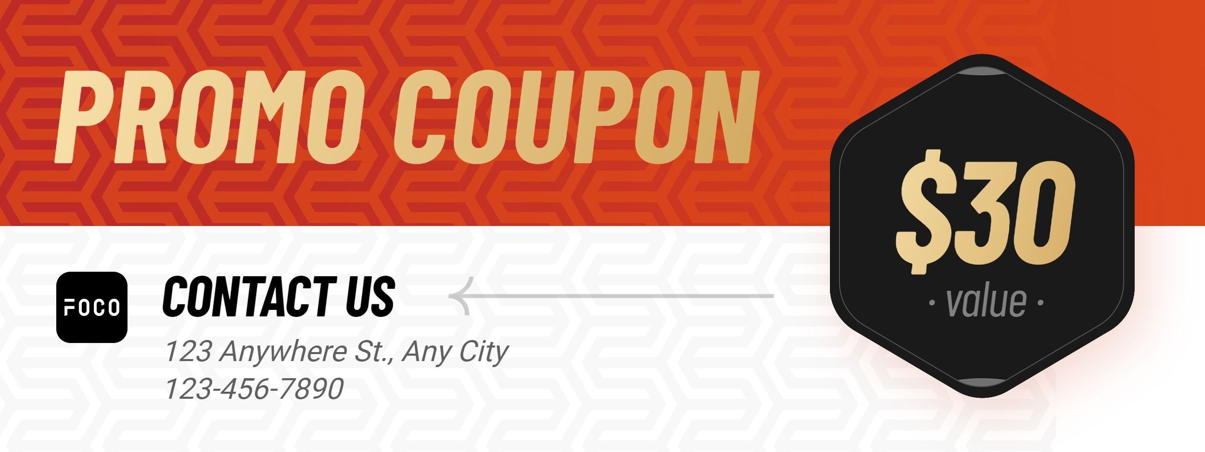 Gift Voucher Promo Coupon