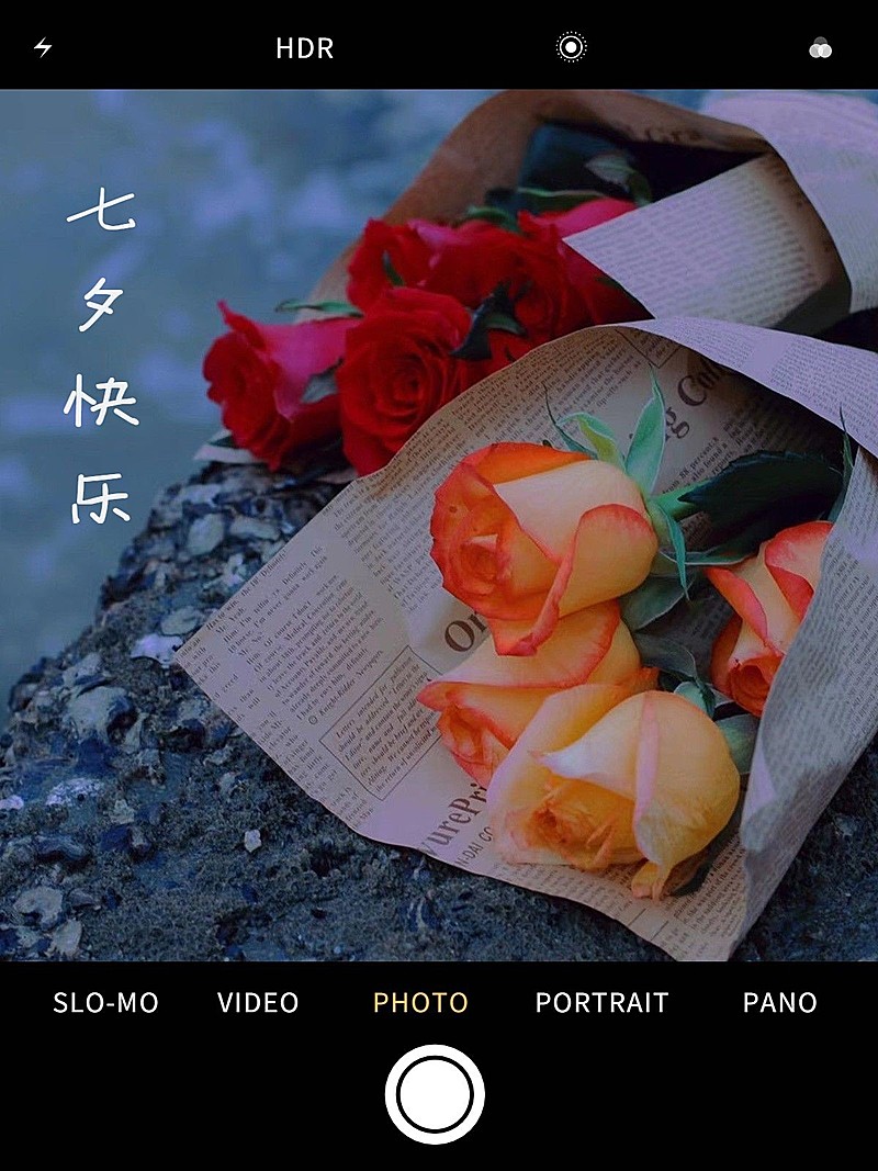 七夕情人节晒礼物界面风plog模板