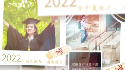 毕业纪念相册集AE模板