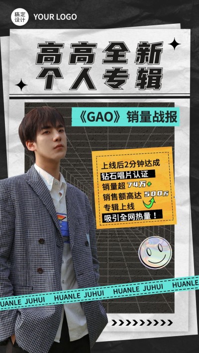 明星作品数据应援宣传喜报战报