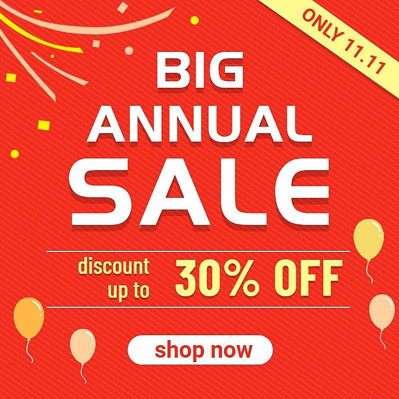 双11促销跨境主图