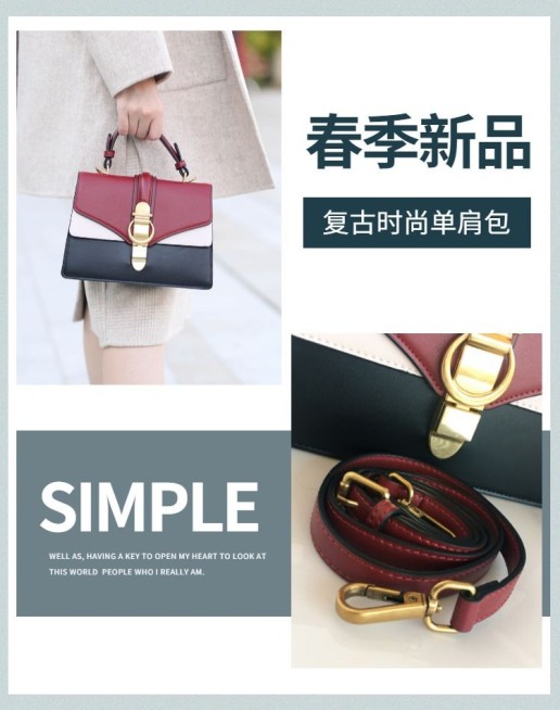 春夏新风尚/箱包海报预览效果