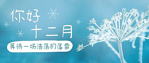 12月问候告别11月实景公众号首图