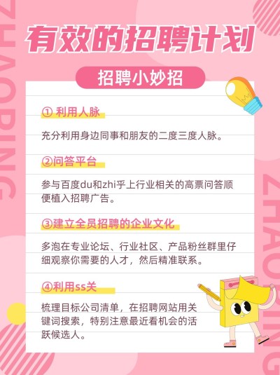 人事招聘小技巧小红书配图